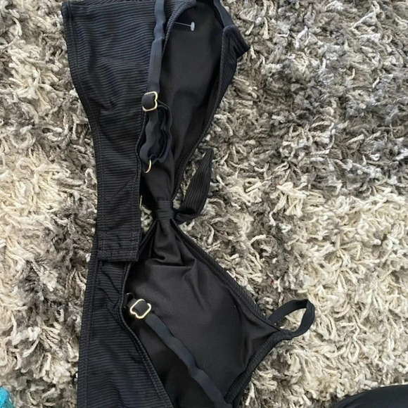 Black Rue 21 Plus Swim Top - Picture 2 of 3